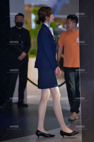 蓝色制服肉色丝 260604-35