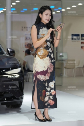 CQ车展篇-高跟下的脚皮有点多53P