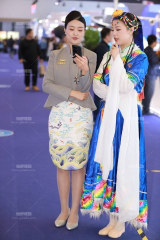 韵味海航乘务长【套图➕视频】