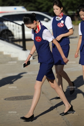 空乘专业大学生肉丝美腿高跟面试空姐