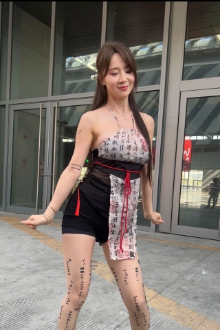 性感陈77肉丝拍摄现场