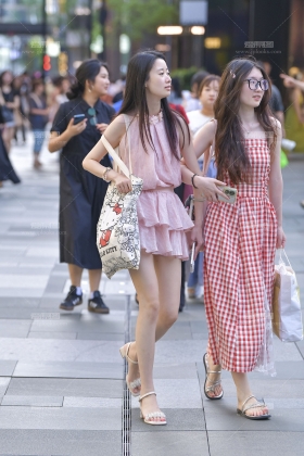 粉色裙装穿搭 50618-39