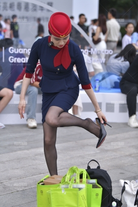 商务空乘制服换鞋 250531-49