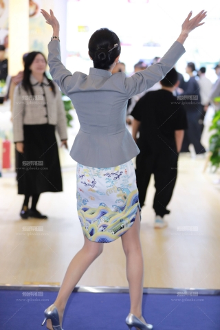 灰丝祥云发簪海航空姐【套图➕视频】