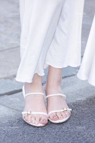 LB355-159P 上海时装周-两个都是顶美玉足小仙女呀