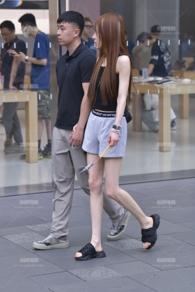 蓝色短裤 250617-67