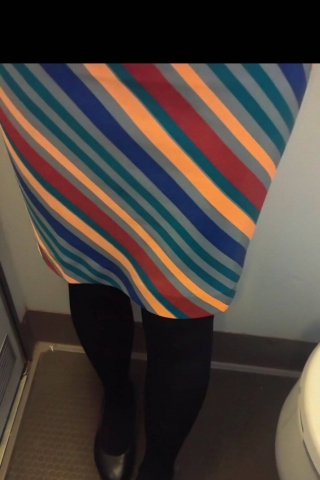 稀有藏航空姐厕所自拍，厚黑丝袜秀腿