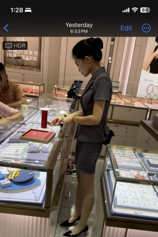 珠宝店员拍摄合集