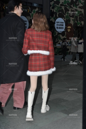 23011714-46格纹套装